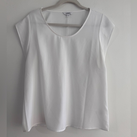 Express Tops - Express White Women's Blouse